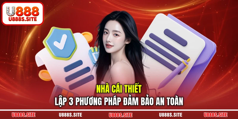 Nhà cái thiết lập 3 phương pháp đảm bảo an toàn